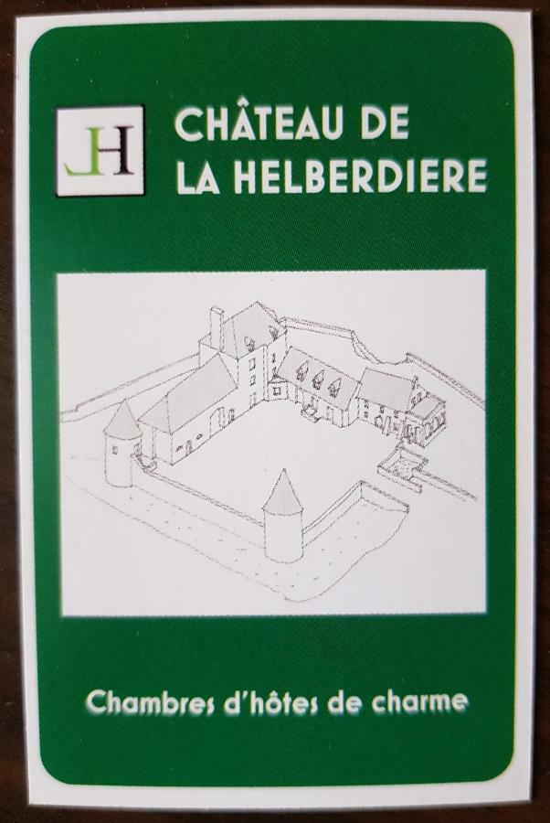 Logis De La Helberdiere Cossé-en-Champagne Eksteriør billede